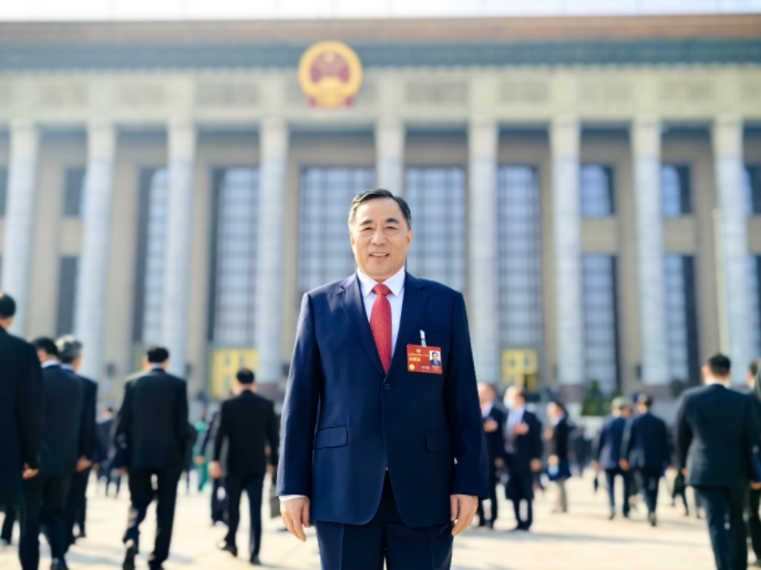 全國政協(xié)委員、中國能源建設集團黨委書記、董事長宋海良  圖片來源：中國能建